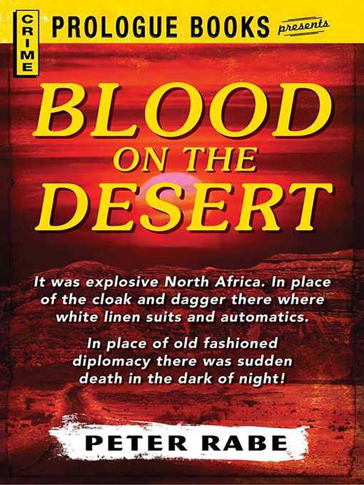 Title details for Blood on the Desert by Peter Rabe - Available
